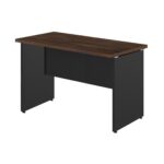 Mesa Escritório PÉ PAINEL – 1,35×0,60m – S/ Gavetas – MARSALA/PRETO – 25420 MÓVEIS PADRÃO 7