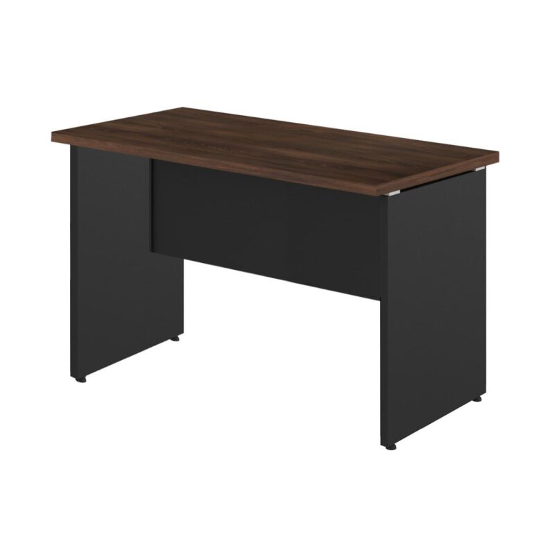 Mesa Escritório PÉ PAINEL – 1,35×0,60m – S/ Gavetas – MARSALA/PRETO – 25420 MÓVEIS PADRÃO 3