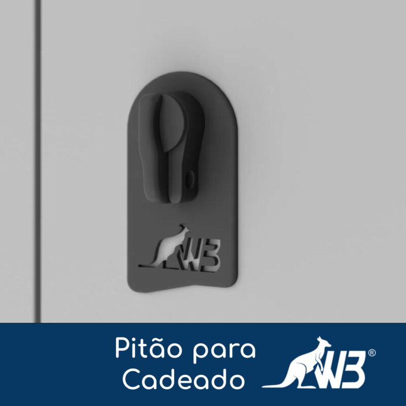 Roupeiro LOCKER de Aço com 02 PORTAS GRANDES – 1,90×0,32×0,40m – CZ/CZ – W3 – 11012 MÓVEIS PADRÃO 3