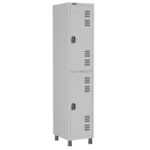 Roupeiro LOCKER de Aço com 02 PORTAS GRANDES – 1,90×0,32×0,40m – CZ/CZ – W3 – 11012 MÓVEIS PADRÃO 5