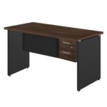 Mesa Escritório 1,70×0,60m – C/ 02 Gavetas MARSALA / PRETO – 23475 MÓVEIS PADRÃO 7