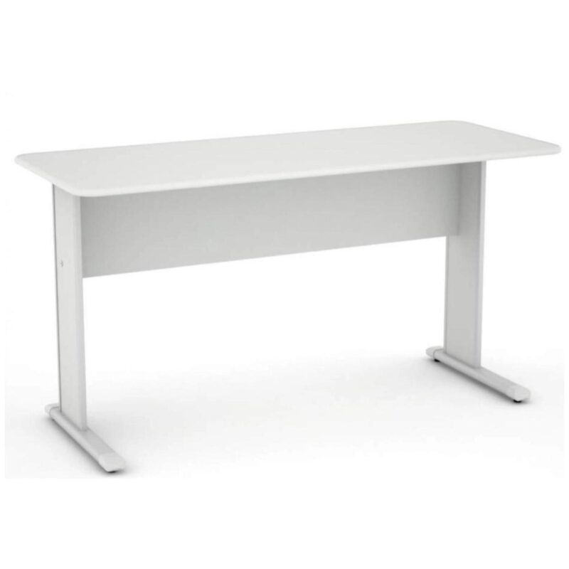 Mesa Escritório 1,20×0,60m – c/ Gavetas CINZA/CINZA – 43084 MÓVEIS PADRÃO 3