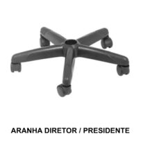 Aranha Diretor / Presidente c/ Rodizios 19011 MÓVEIS PADRÃO