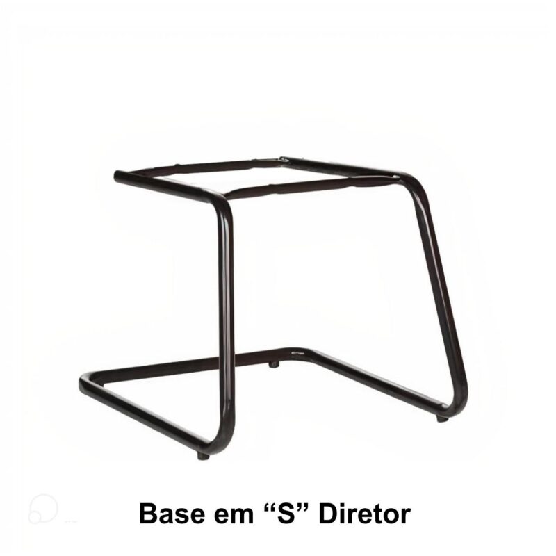 Base em “S” DIRETOR Preta – PMD – 42210 MÓVEIS PADRÃO 2