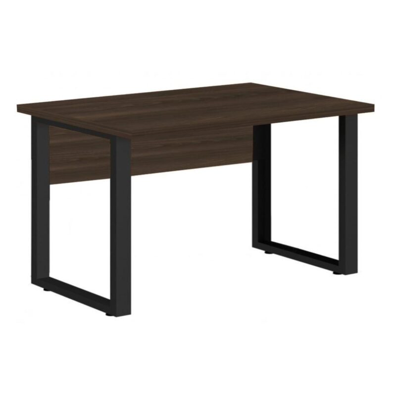 Mesa Escritório PÉ QUADRO 1,50×0,60m – S/ Gavetas – MARSALA/PRETO – 25472 MÓVEIS PADRÃO 2