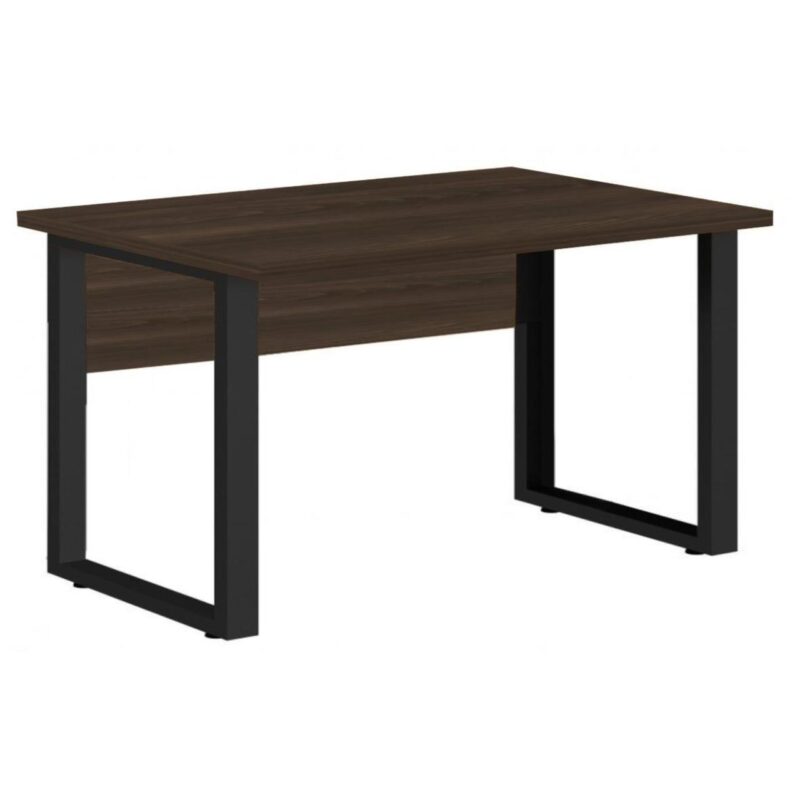 Mesa Escritório PÉ QUADRO 1,70×0,70m -S/ Gavetas – MARSALA/PRETO – 25474 MÓVEIS PADRÃO 2