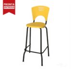 Banqueta Fixa Alta Piacere – Cor Amarelo – 34105 MÓVEIS PADRÃO 8