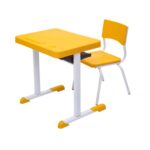 Kit Escolar Individual – (Mesa e Cadeira) – INFANTIL 03 a 06 Anos COR AMARELO – 41087 MÓVEIS PADRÃO 7