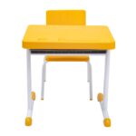 Kit Escolar Individual – (Mesa e Cadeira) – INFANTIL 03 a 06 Anos COR AMARELO – 41087 MÓVEIS PADRÃO 10