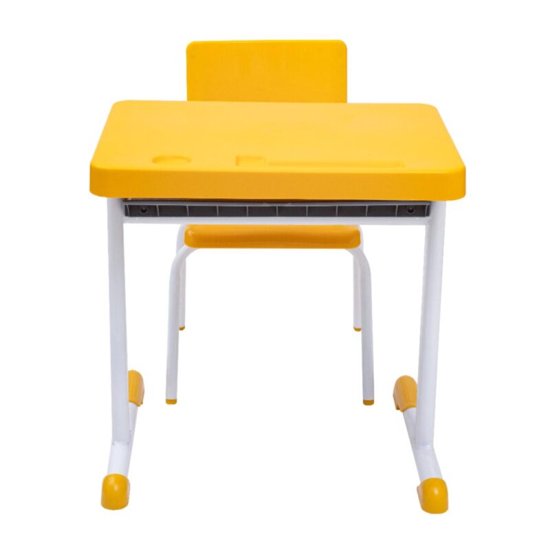 Kit Escolar Individual – (Mesa e Cadeira) – INFANTIL 03 a 06 Anos COR AMARELO – 41087 MÓVEIS PADRÃO 5