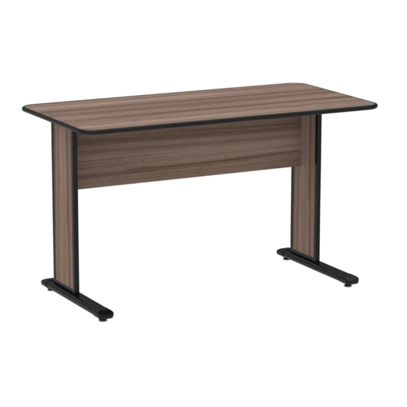 Mesa Escritório 1,20×0,60m s/ gavetas – Cor Walnut 44095 MÓVEIS PADRÃO 2