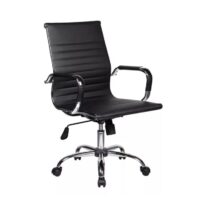 Cadeira DIRETOR Charles Eames Esteirinha – PRETO – PMD – 32887 MÓVEIS PADRÃO