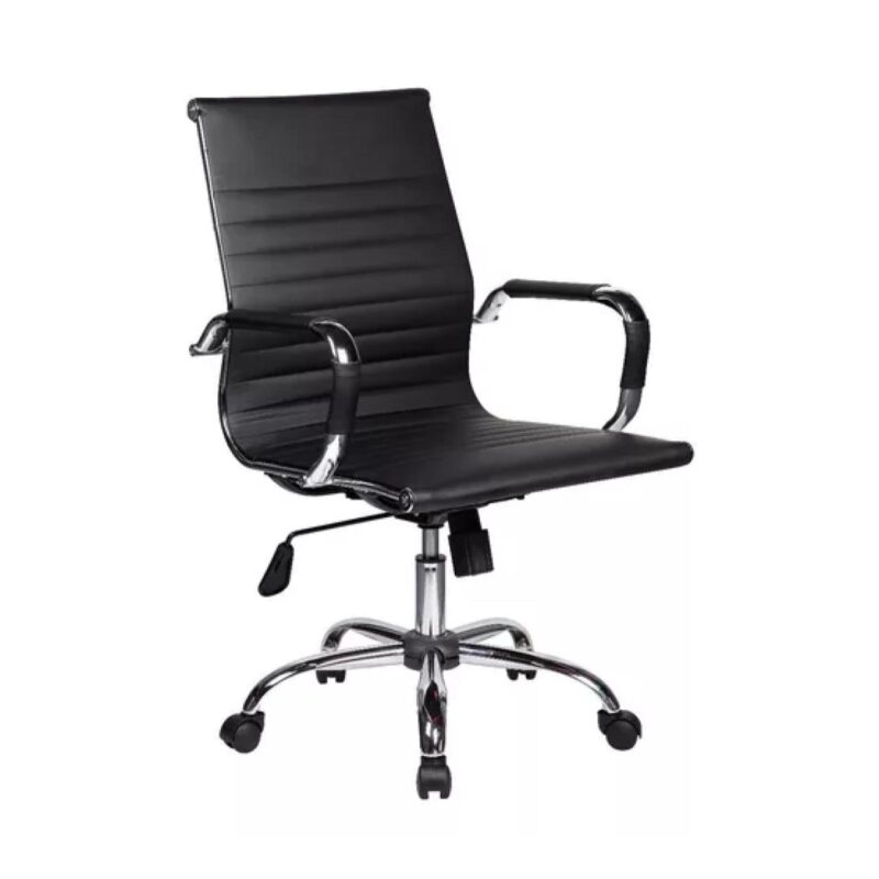 Cadeira DIRETOR Charles Eames Esteirinha – PRETO – PMD – 32887 MÓVEIS PADRÃO 2