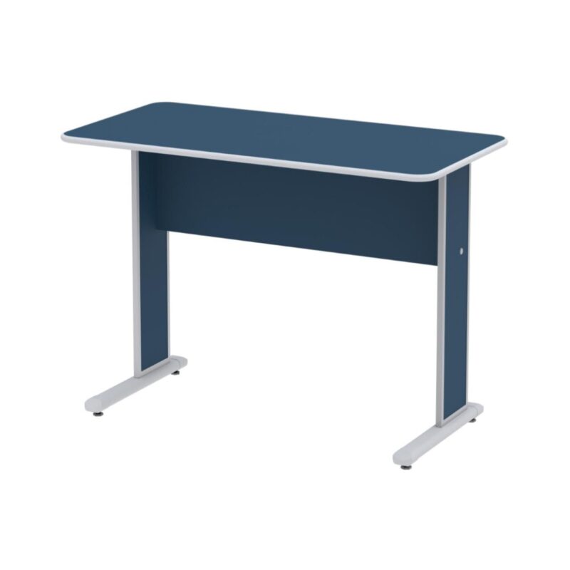 Mesa Escritório 1,20×0,60m c/ Gavetas – Cor Azul – 44085 MÓVEIS PADRÃO 3