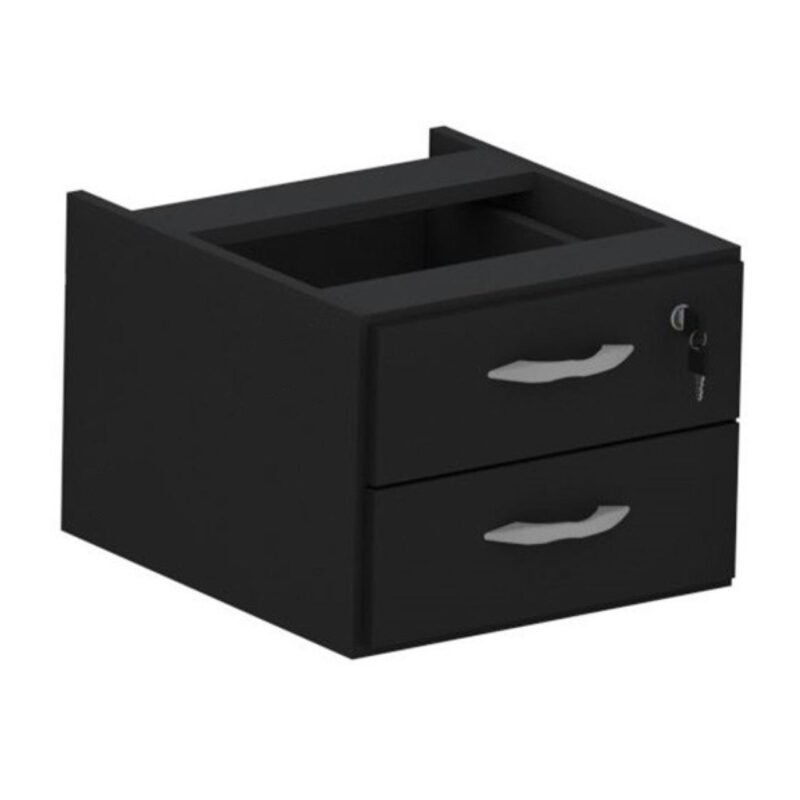 Mesa Escritório 1,20×0,60m c/ Gavetas – Cor Preto – 44090 MÓVEIS PADRÃO 6