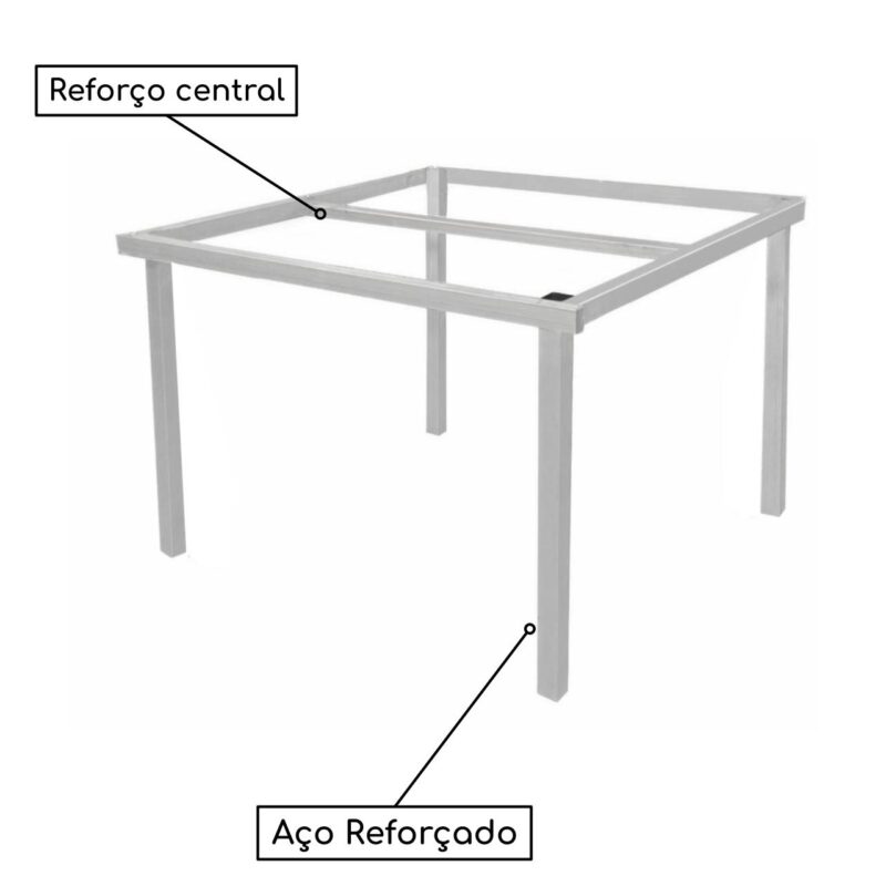 Conjunto Quadrado c/ 04 Cadeiras COR VERDE – TAMPO PLÁSTICO – 02 a 06 Anos – INFANTIL – 44003 MÓVEIS PADRÃO 5