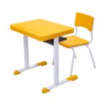 Kit Escolar Individual – (Mesa e Cadeira) – JUVENIL 06 a 09 Anos COR AMARELO – 41083 MÓVEIS PADRÃO 7