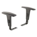 Cadeira Executiva Back System COSTURADA – ARANHA CROMADA – Braços Reguláveis – Cor Preta 31011 MÓVEIS PADRÃO 11