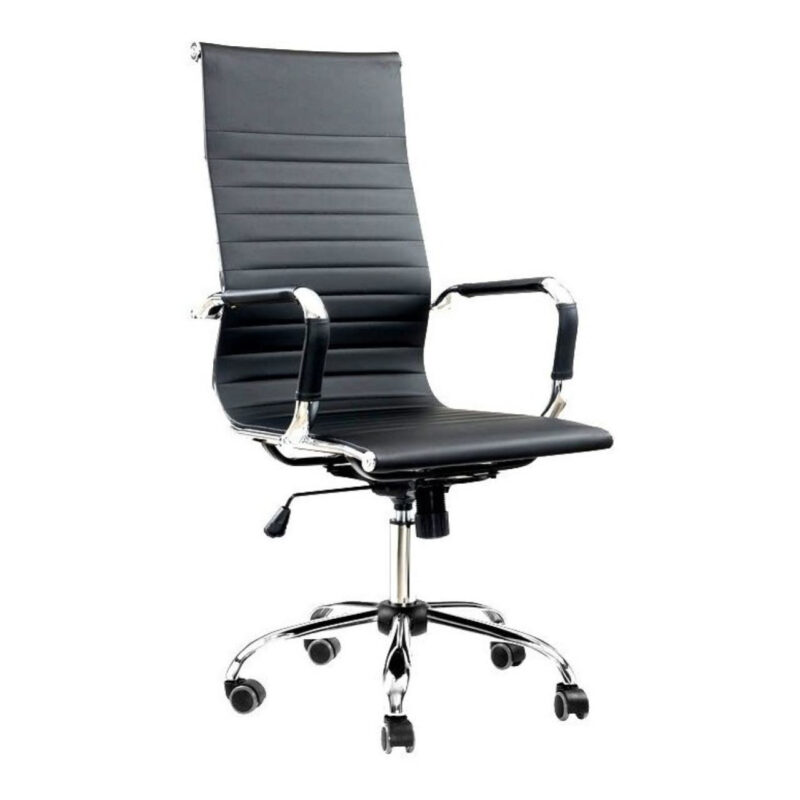 Cadeira Presidente Charles Eames Esteirinha – COR PRETA – 32997 MÓVEIS PADRÃO 2