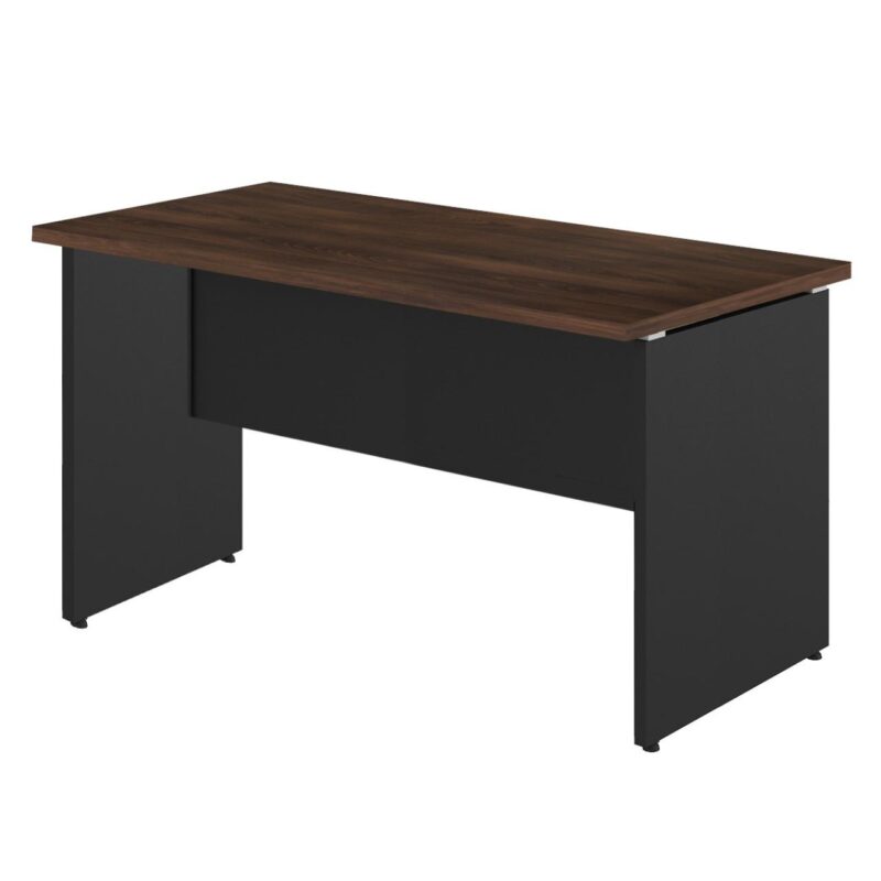 Mesa Escritório 1,70×0,60m – S/ Gavetas MARSALA / PRETO – 23474 MÓVEIS PADRÃO 2