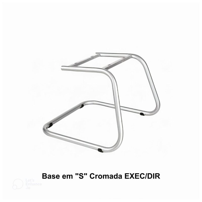 Base em “S” Cromada EXEC/DIR – PMD – 42130 MÓVEIS PADRÃO 2