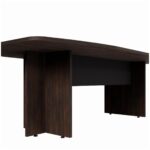 Mesa de Reunião Diretoria ABAULADA – 2,80×1,20m MARSALA/PRETO – 21016 MÓVEIS PADRÃO 9