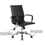 Cadeira DIRETOR Charles Eames Esteirinha – PRETO – PMD – 32887 MÓVEIS PADRÃO 9