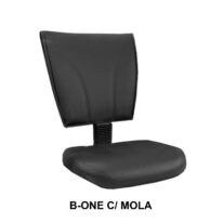 A/E B-ONE com MOLA – Corino Preto – Martiflex MÓVEIS PADRÃO