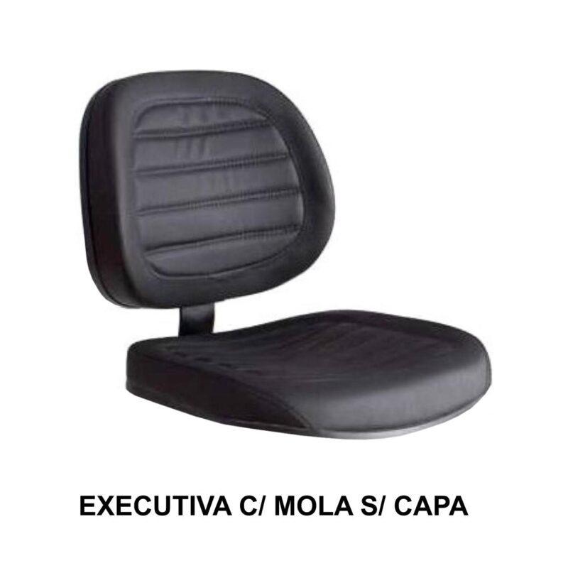 A/E Executiva COSTURADO c/ MOLA s/ CAPA- Corino Preto – PMD – 42118 MÓVEIS PADRÃO 2