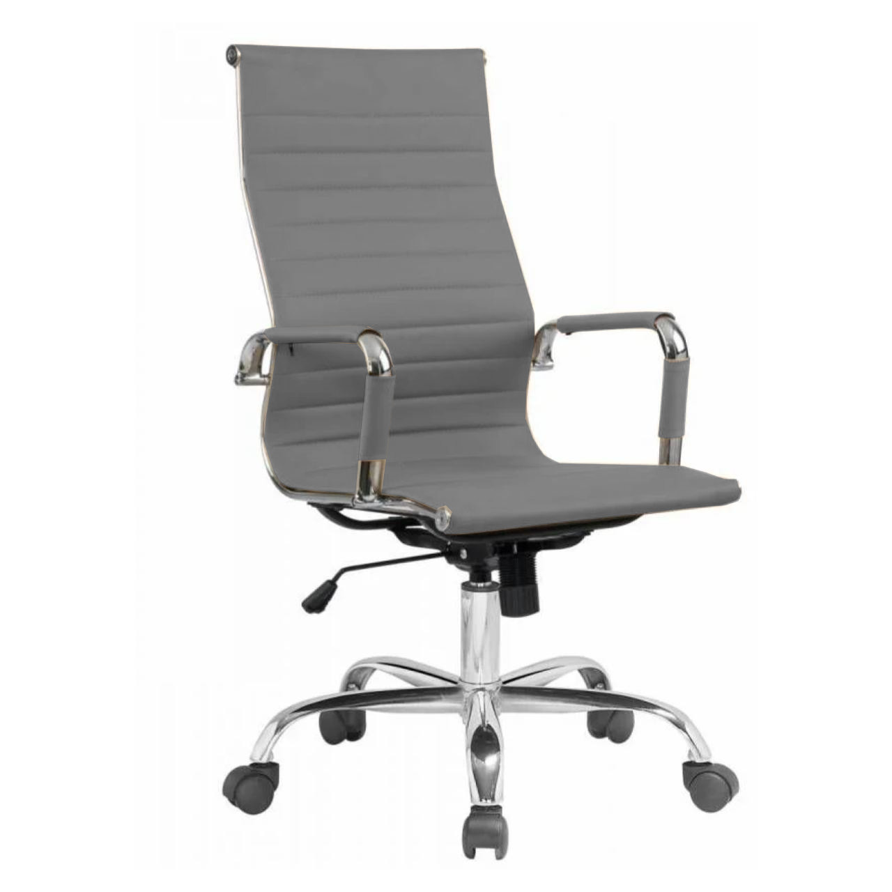 Cadeira PRESIDENTE Charles Eames Esteirinha – COR CINZA – PMD – 32881 MÓVEIS PADRÃO