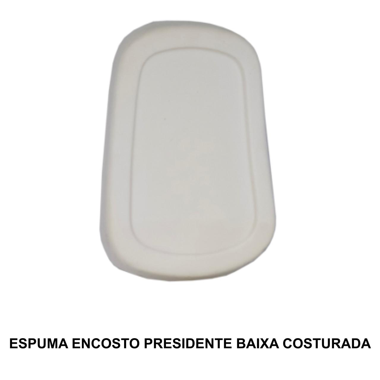 Espuma ENCOSTO Presidente BAIXA COSTURADA – 99209 MÓVEIS PADRÃO