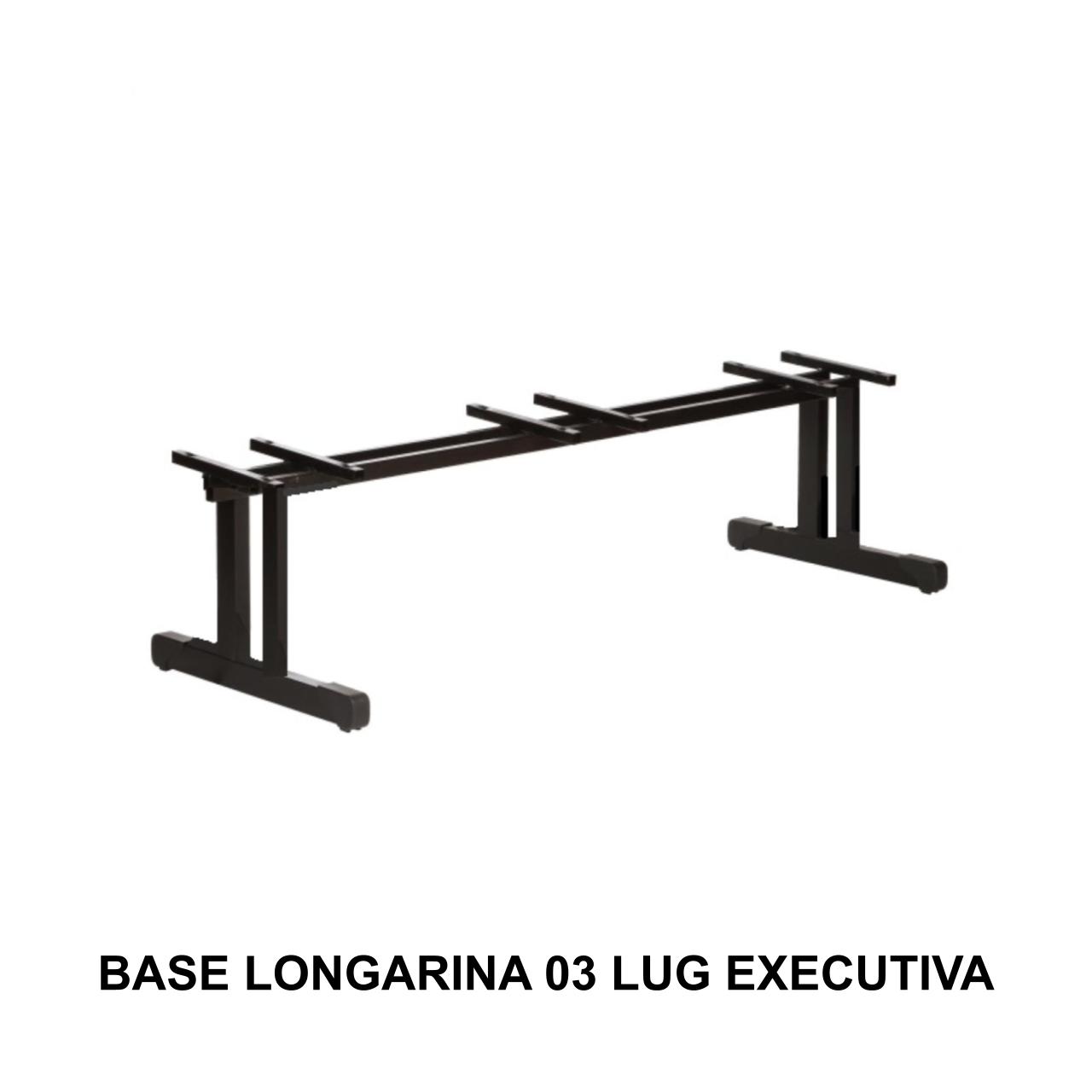 Estrutura da Longarina de 03 Lugares EXECUTIVA – Preta – 39004 MÓVEIS PADRÃO