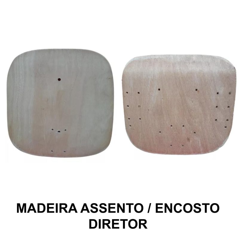 Conjunto de Madeira do ASSENTO / ENCOSTO Anatômico DIRETOR – 97012 MÓVEIS PADRÃO 2